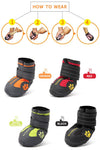 Waterproof Dog Shoes - Breathable - Reflector InfiniteWags 