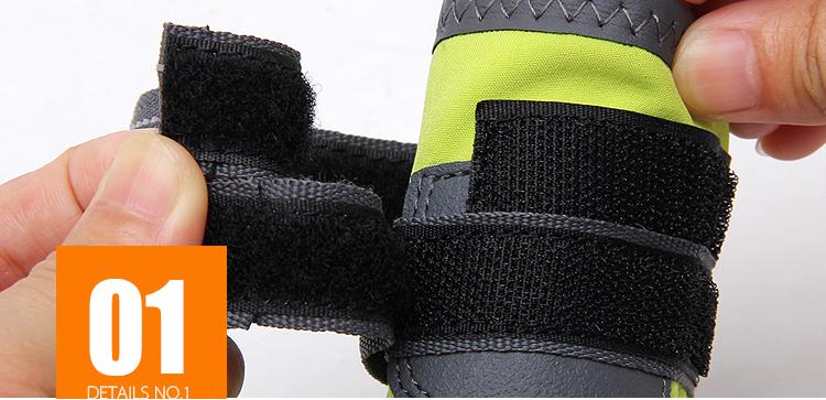 Waterproof Dog Shoes - Breathable - Reflector InfiniteWags 