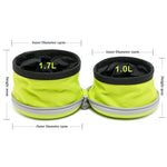 Portable Pet Bowls - Collapsible Food and Water Bowls InfiniteWags 