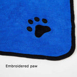 Pet Bathrobe - Quick Dry Pet Bath Towel - Microfiber InfiniteWags 