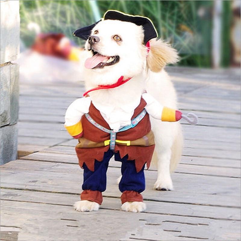 Pirate Dog Costume - 2 Piece - Dog Halloween Costumes InfiniteWags 
