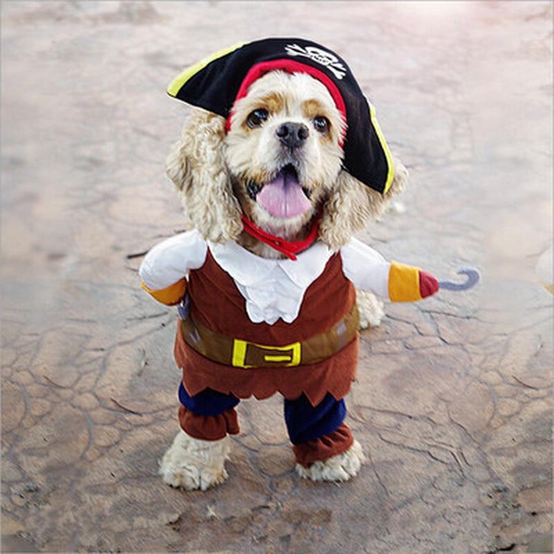 Pirate Dog Costume - 2 Piece - Dog Halloween Costumes InfiniteWags 