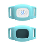 Waterproof Pet GPS Tracking Collar - IP67 Waterproof - Realtime Tracking InfiniteWags Blue 