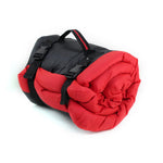 Portable Dog Bed - Waterproof Outdoor Travel Dog Cushion InfiniteWags Red 