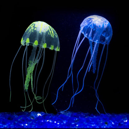 Artificial Glowing Jellyfish - Aquarium Decoration InfiniteWags 