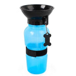 Dog Water Bottle - 500ml InfiniteWags Blue 