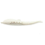 Catnip Cat Toy - Soft Silicone - Dolphin Shape InfiniteWags White 