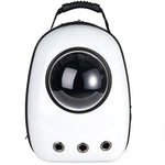 Cat Window Backpack - Space Capsule Cat Carrier InfiniteWags Ice White 
