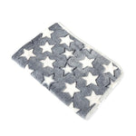 Soft Pet Blanket - Flannel InfiniteWags Gray Large 