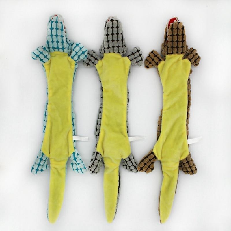 Alligator Dog Toy - Built in Squeaker InfiniteWags 