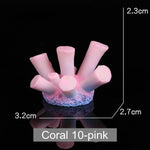 Artificial Mini Coral - Aquarium Decoration InfiniteWags Pink 