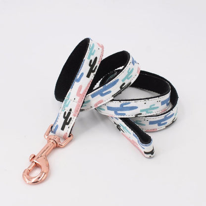 Palm Desert Collar and Leash Set InfiniteWags 