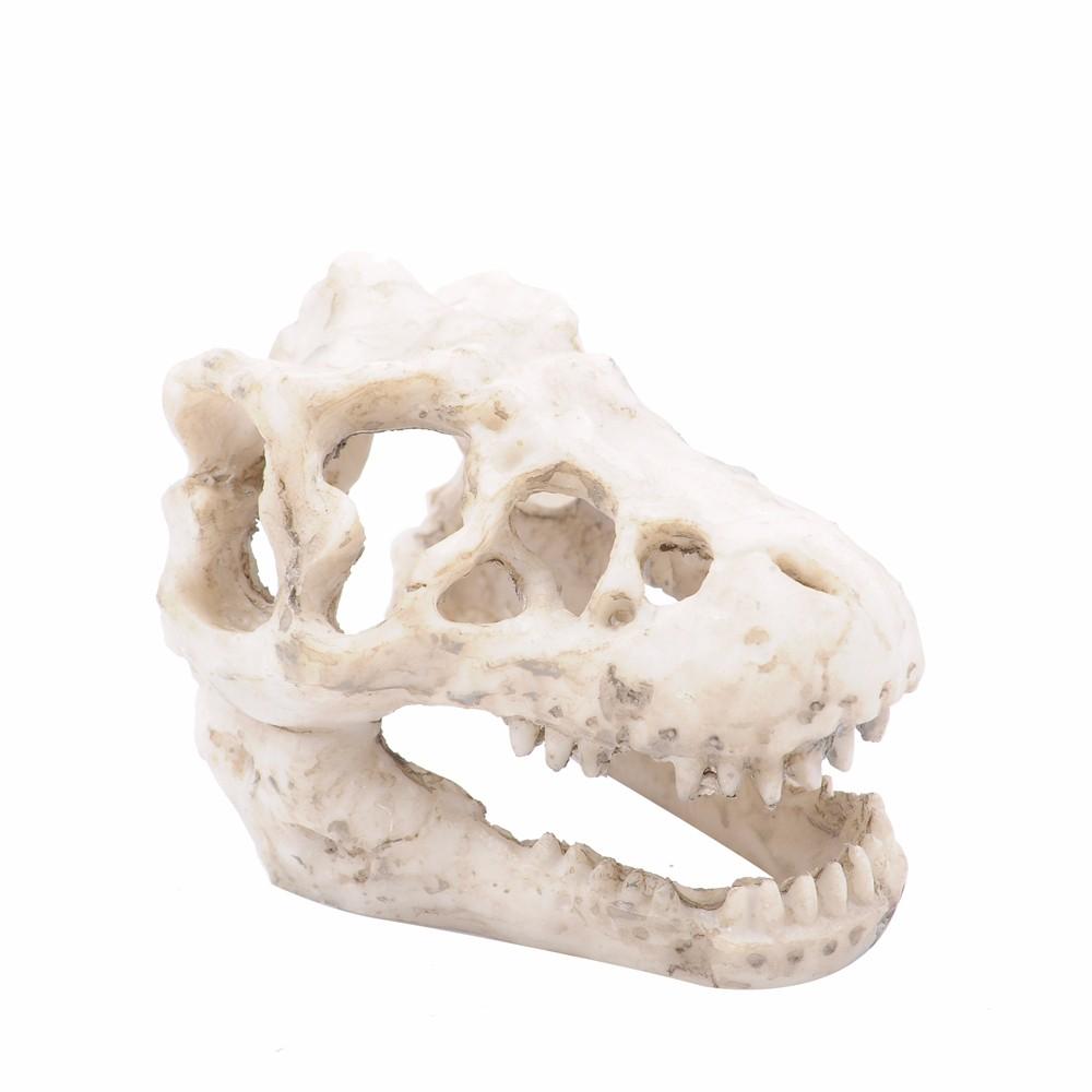 Dinosaur Skull Aquarium Ornament - Aquarium Decor InfiniteWags 
