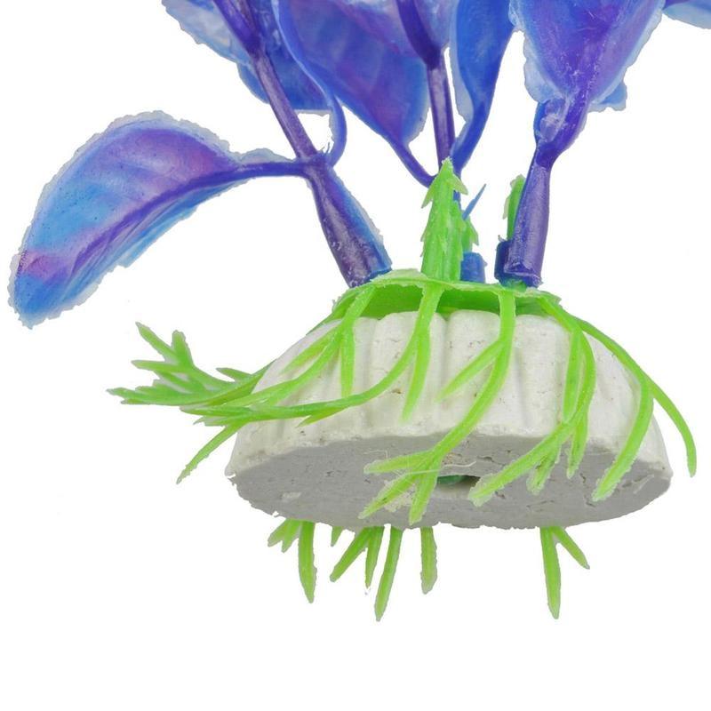 Artificial Purple Aquarium Plant - Fish Tank Decor InfiniteWags 