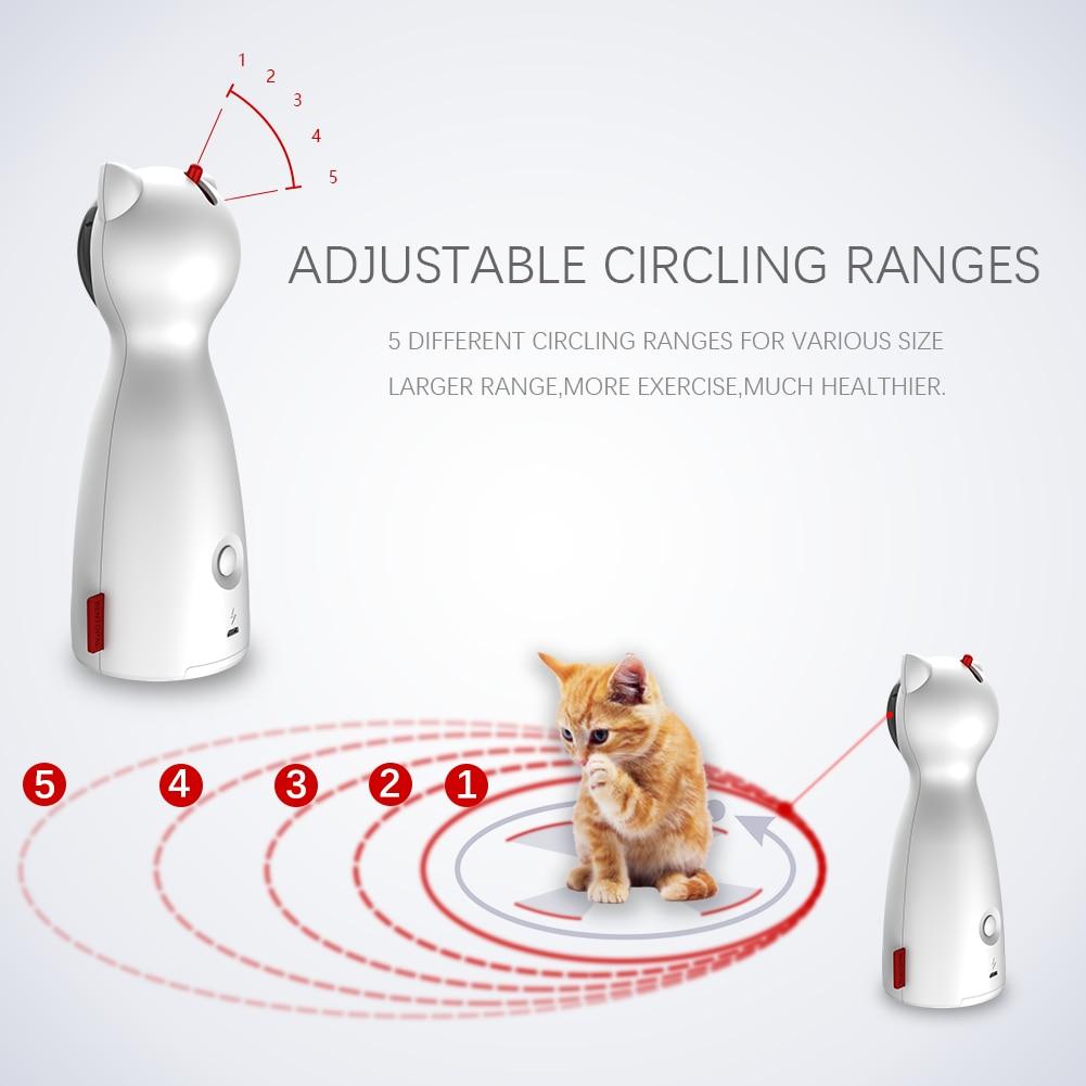 Automatic Cat Laser Pointer Toy InfiniteWags 