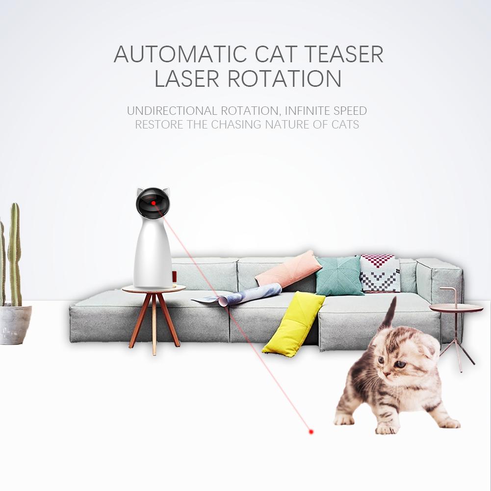 Automatic Cat Laser Pointer Toy InfiniteWags 