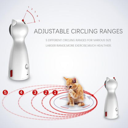 Automatic Cat Laser Pointer Toy InfiniteWags 