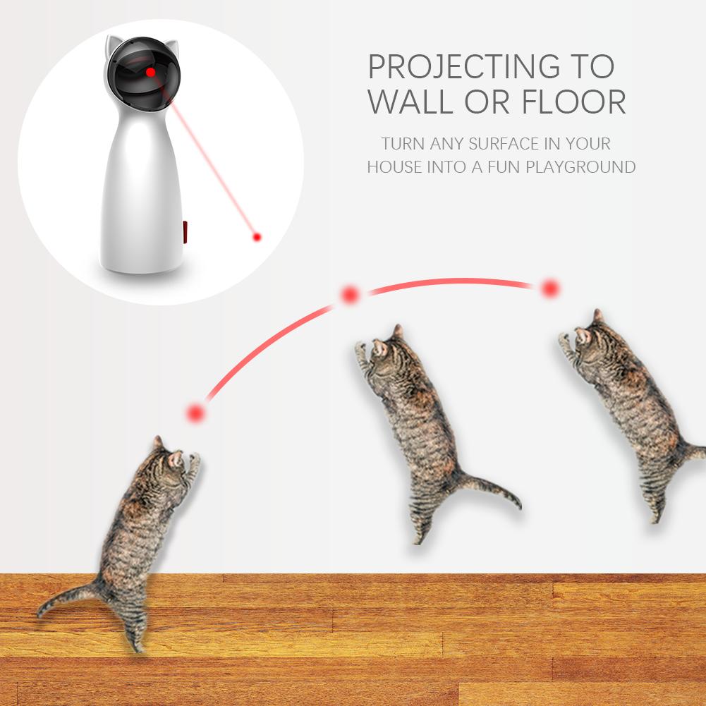 Automatic Cat Laser Pointer Toy InfiniteWags 