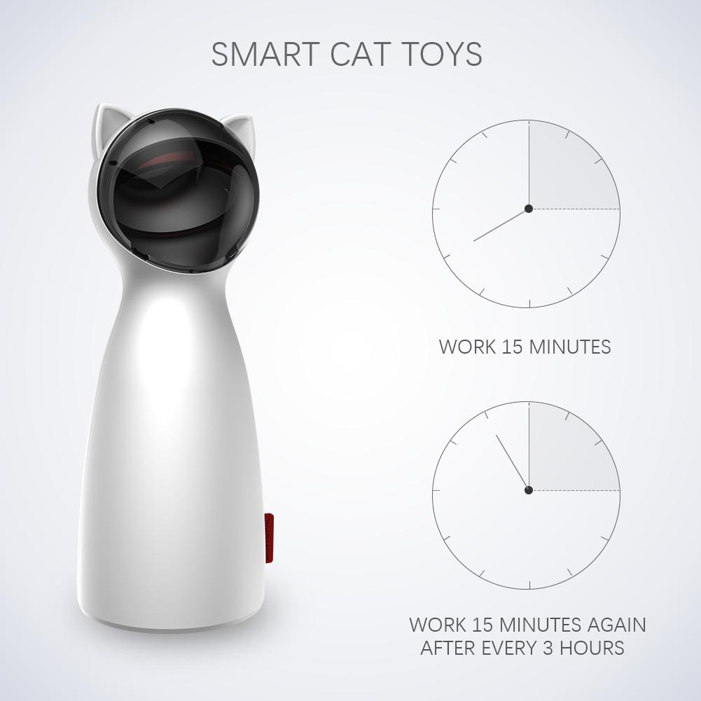 Automatic Cat Laser Pointer Toy InfiniteWags 