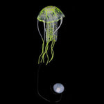 Artificial Glowing Jellyfish - Aquarium Decoration InfiniteWags Yellow 