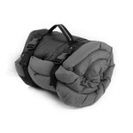 Portable Dog Bed - Waterproof Outdoor Travel Dog Cushion InfiniteWags Gray 