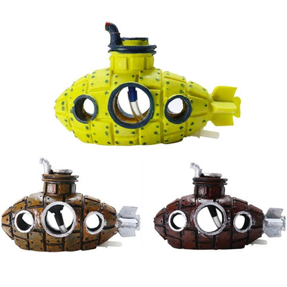 Submarine Aquarium Decor - Air Bubble Decoration InfiniteWags 