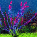Aquarium Water Grass - Artificial Aquarium Ornament - Pink & Blue InfiniteWags 