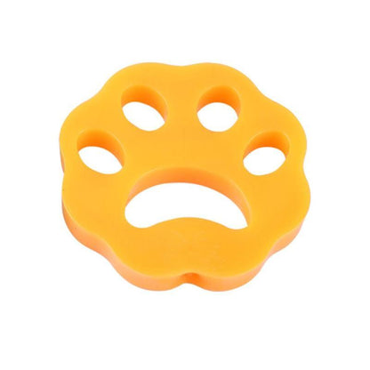 Dog Hair Laundry Catcher - Reusable Washing Machine Hair Remover Filter InfiniteWags 1 Yellow 