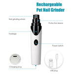 Dog Nail Grinder - USB Rechargeable Electric Nail Grooming Set InfiniteWags 