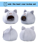 Cat Cave Bed - Cat Ear Style InfiniteWags 