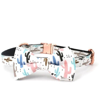Palm Desert Collar and Leash Set InfiniteWags 