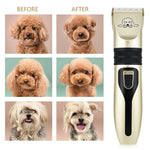 Pet Hair Trimmer Kit - Ultra Low Noise - Cordless - Rechargeable Dog Hair Trimmer InfiniteWags 