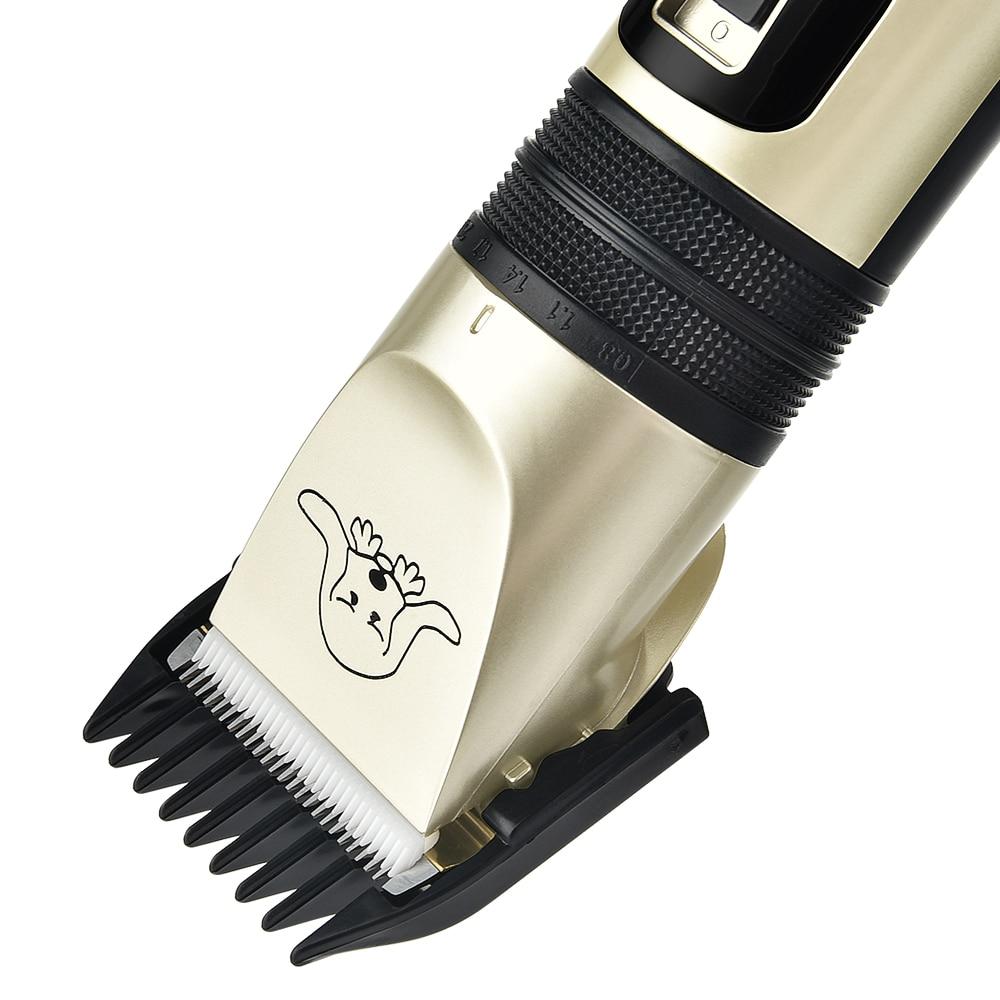 Pet Hair Trimmer Kit - Ultra Low Noise - Cordless - Rechargeable Dog Hair Trimmer InfiniteWags 