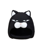 Cat Shaped Pet Bed - Cat Bed Cave InfiniteWags Large 