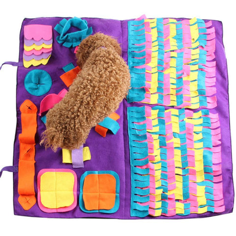 Dog Activity Mat - Nose Work Snuffle Mat for Dogs InfiniteWags 