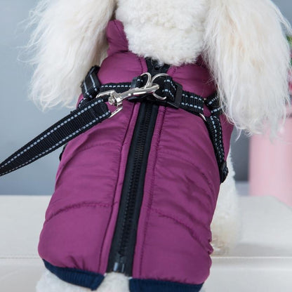 Dog Harness Coat - InfiniteWags Harness Dog Jacket InfiniteWags 