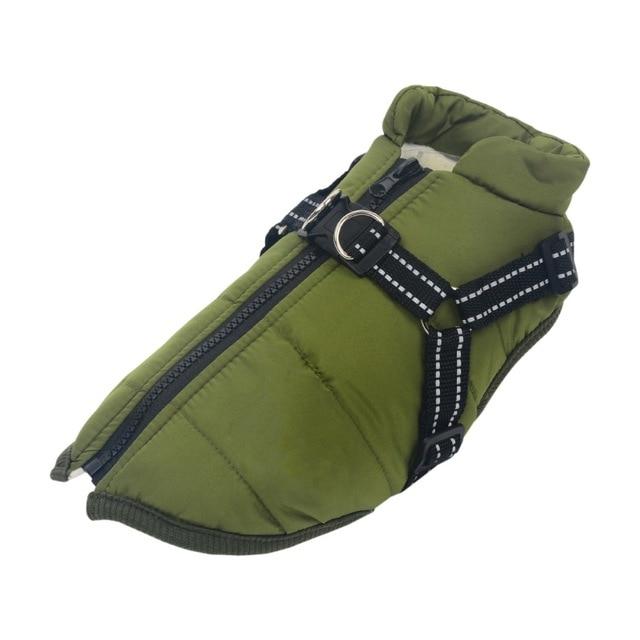 Dog Harness Coat - InfiniteWags Harness Dog Jacket InfiniteWags green L 