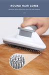 Self Cleaning Dog Brush - Gently Removes Loose Undercoat, Mats and Tangled Hair InfiniteWags 