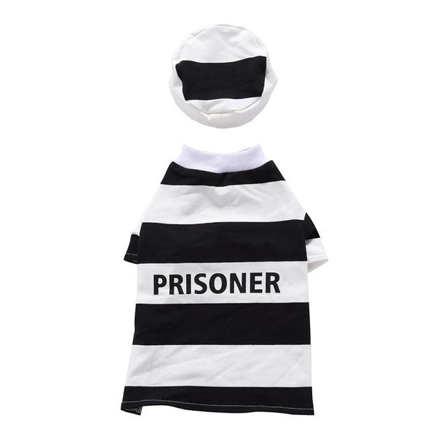 Prisoner Dog Costume Cosplay - Halloween Dog Costumes InfiniteWags 