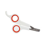 Stainless Steel Pet Nail Clippers InfiniteWags Red & White 