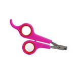 Stainless Steel Pet Nail Clippers InfiniteWags Pink 