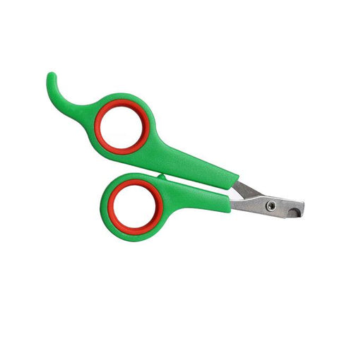 Stainless Steel Pet Nail Clippers InfiniteWags Green & Red 