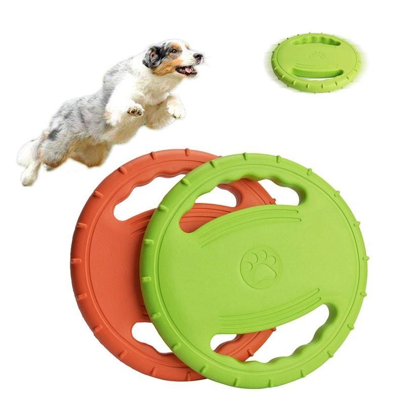 Flying Disc Rubber Dog Toy InfiniteWags 
