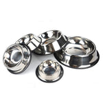 Stainless Steel Dog Food Bowl InfiniteWags 
