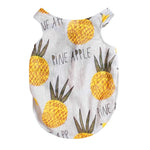 Pineapple Dog T-Shirt InfiniteWags L 