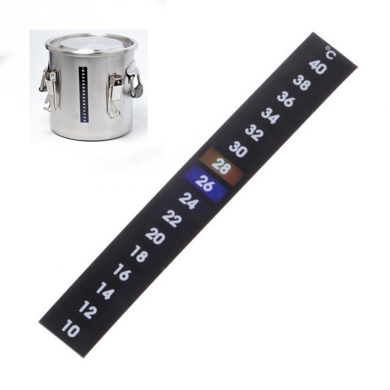 Aquarium Thermometer Sticker - Digital Dual Scale Stick-on Thermometer InfiniteWags 