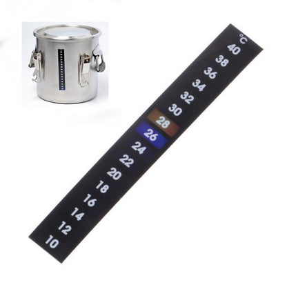 Aquarium Thermometer Sticker - Digital Dual Scale Stick-on Thermometer InfiniteWags 