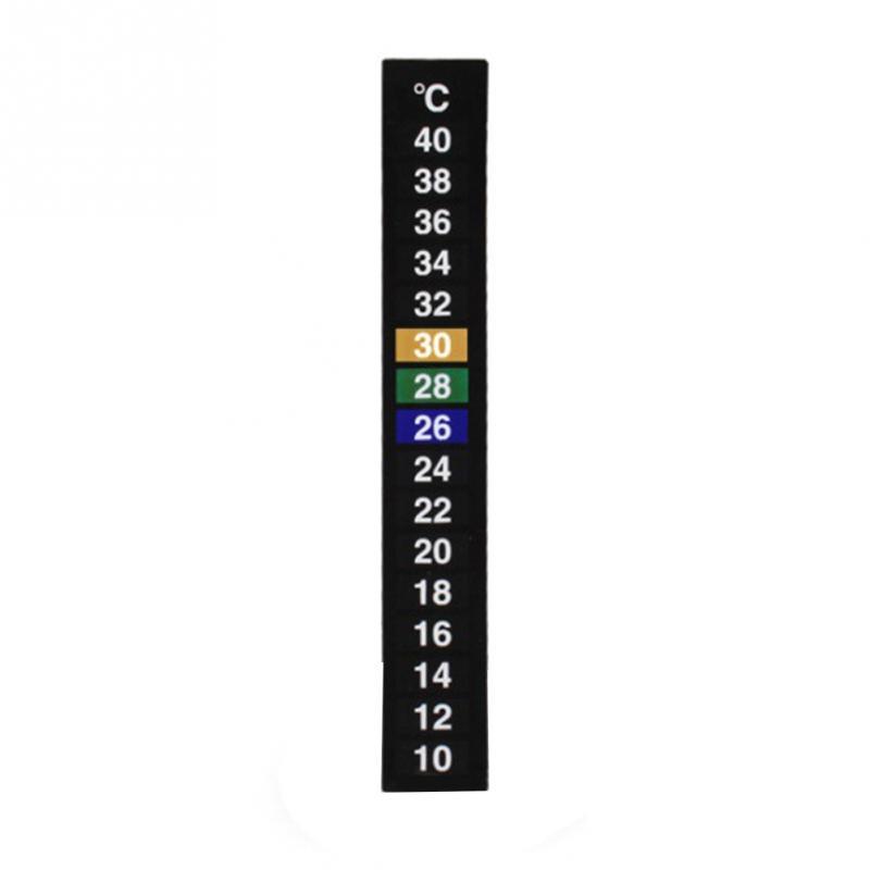Aquarium Thermometer Sticker - Digital Dual Scale Stick-on Thermometer InfiniteWags 