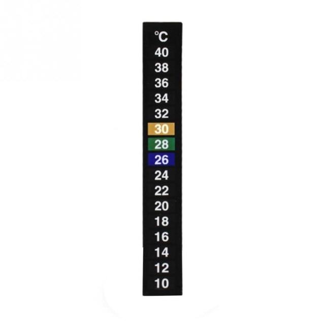Aquarium Thermometer Sticker - Digital Dual Scale Stick-on Thermometer InfiniteWags 1 Pcs 