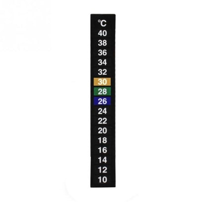 Aquarium Thermometer Sticker - Digital Dual Scale Stick-on Thermometer InfiniteWags 1 Pcs 